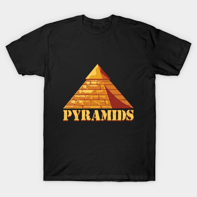 Pyramids Of Egypt T-Shirt by capo_tees